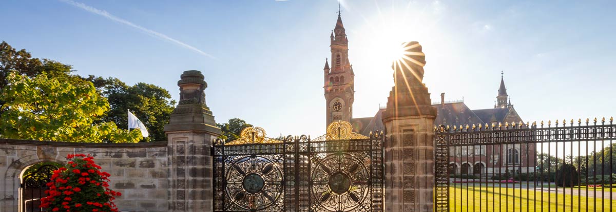 Der Friedenspalast in Den Haag