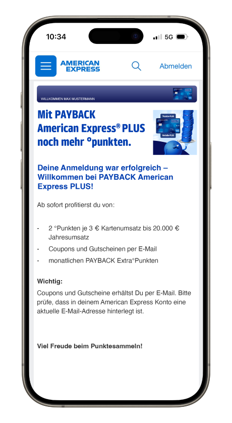 4. Viel Spaß beim °Punkte sammeln & Vorteile genießen!