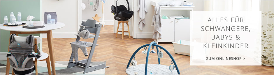 Alles für Schwangere, Babys und Kleinkinder. Hier geht's zum babywalz Onlineshop.